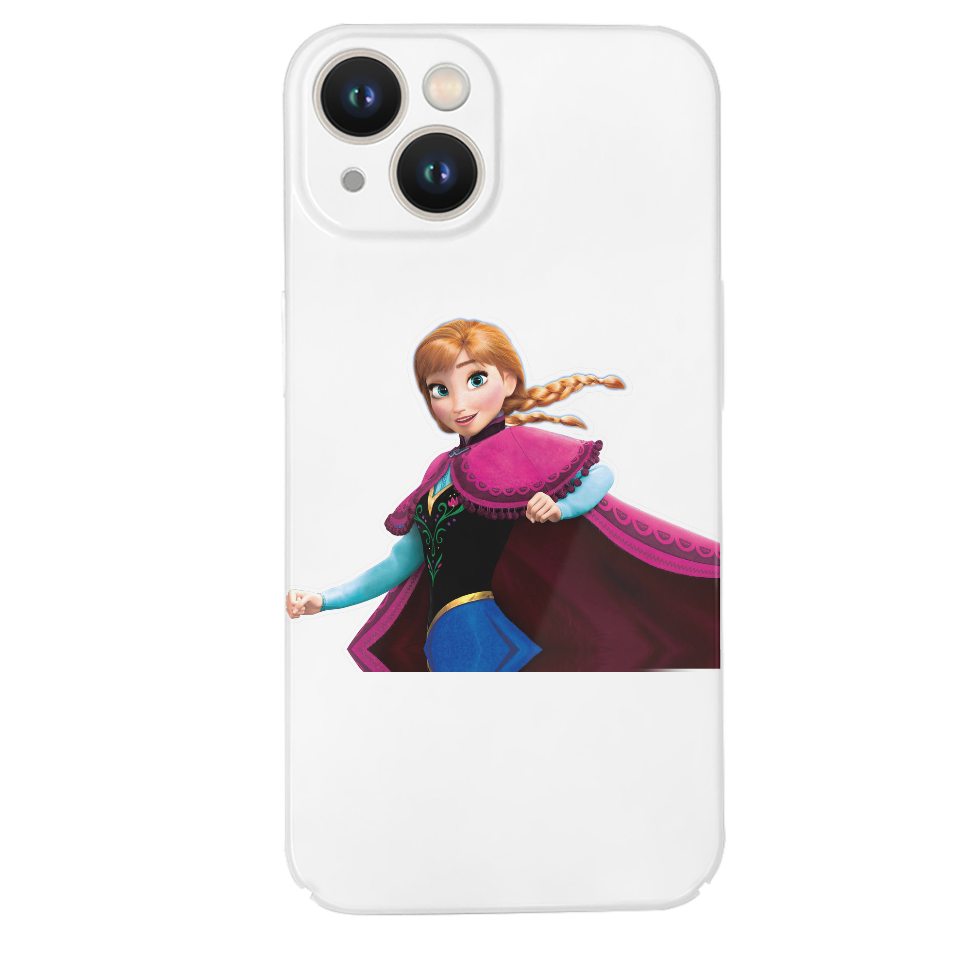（画像用） アナと雪の女王 アンナ エルサ Frozen Anna Elsa 【iPhone 14シリーズ対応】ハードケース